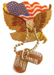 Eagle Dog Tags